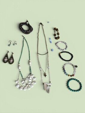 Boho Jewelry Bundle Stones Crystals Beads